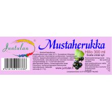MUSTAVIINIMARJAHILLO 300g