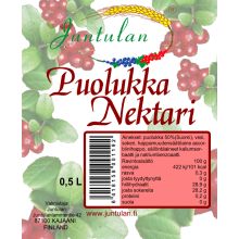Puolukkanektari 0,5 ltr